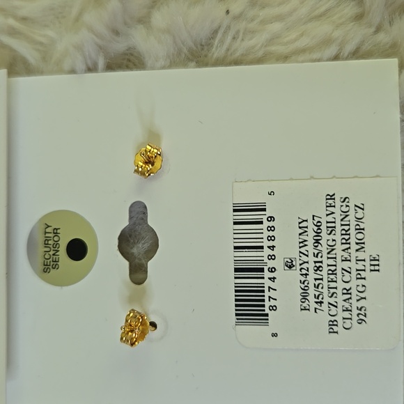 Giani Bernini Gold Heart Necklace and Earrings Set Comes With Pink Notebook - Picture 6 of 6